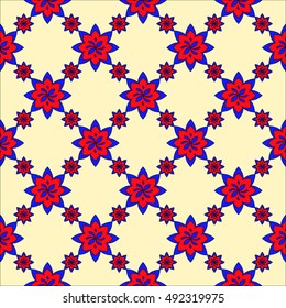 Bright spring background image of flowers of color. vector illustration. for design, printing and presentations.