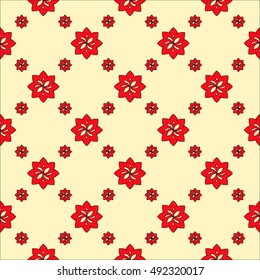Bright spring background image of flowers of color. vector illustration. for design, printing and presentations.