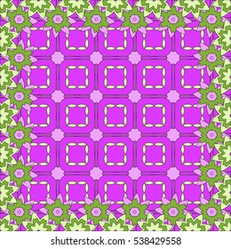Bright spring background image of flowers of blue color. vector illustration. for design, printing and presentations.