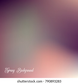 Bright spring vector background. Colorful background design.