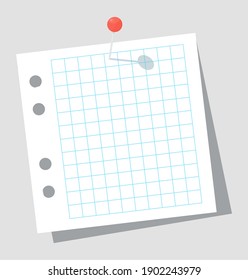 Bright square colored sheets of paper for notice. Kanban, notes, reminder of the action plan. Flat vector cartoon illustration. Objects isolated on white background.