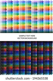 bright squares background with frame for your text