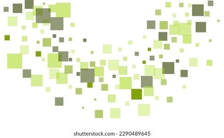 Bright squares on a white background. Festive background, disco. Design element, festive unusual background. Vector illustration, eps 10