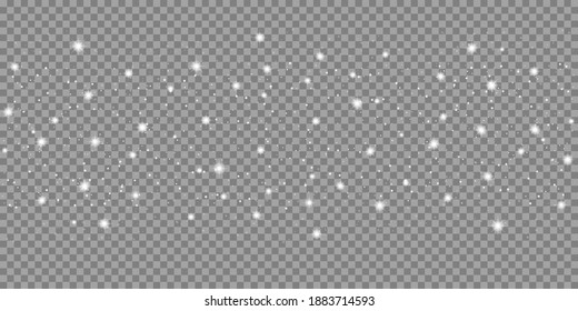 estrellas brillantes para el fondo transparente del espacio. astronomía conceptual, astrología, horóscopos y predicción. ilustración vectorial.