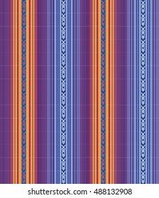 Bright striped background, seamless pattern, vector