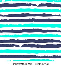 Bright striped seamless pattern, summer design, ocean splash, vector illustration
