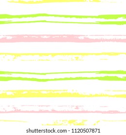 Bright stripes seamless pattern, summer design, vector illustration