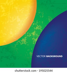 Bright stylish background in Brazil concept