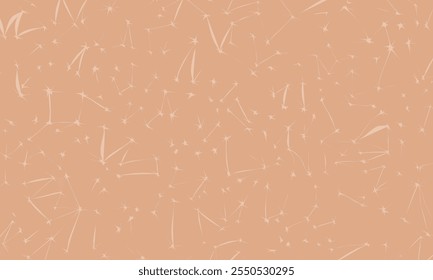 Diseño de línea brillante y elegante. Patrón abstracto sin fisuras. Fondo marrón marfil geométrico moderno.