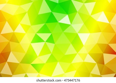 bright summer banner with polygonal shape. For relax design. Vector illustration. For your business, template, presentation