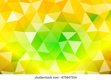 bright summer banner with polygonal shape. For relax design. Vector illustration. For your business, template, presentation