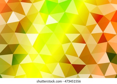 bright summer banner with polygonal shape. For relax design. Vector illustration. For your business, template, presentation