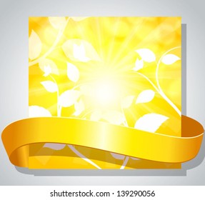 Bright summer card