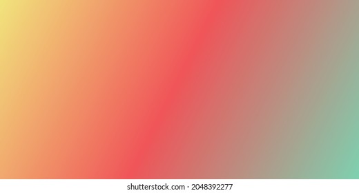 Bright summer gradient background in pink, yellow, green and blue. Good for banner, social media template, poster and flyer template 