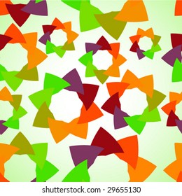 Bright summer seamless pattern in vector