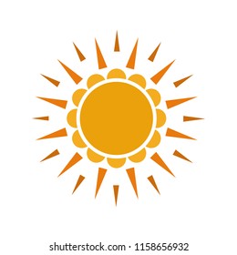 Bright Summer Sun Abstract Shine Illustration Graphic Design