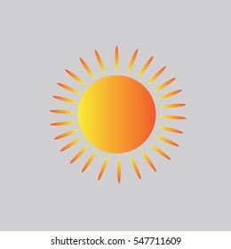 Bright sun weather