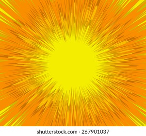 Bright Sunburst Backdrop
