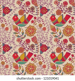 Bright and sunny floral texture. Copy that  square to the side and you'll get seamlessly tiling pattern which gives the resulting image the ability to be repeated or tiled without visible seams.