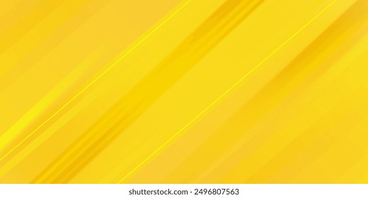 Bright sunny yellow dynamic abstract background. Modern lemon orange color. light, space, label, brochure, 