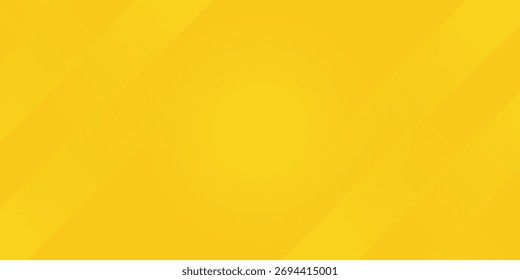Hell sonniges Gelb dynamischer abstrakter Hintergrund. Moderne Zitronen-Orangenfarbe. Elegant Frische Business-Banner für Verkauf, Event, Urlaub, Party, Halloween, Geburtstag. Schnelle 3D-Linien mit weichem Schatten