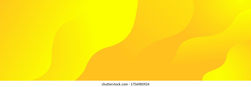 El fondo abstracto del fluido dinámico del fluido dinámico amarillo brillante. Color naranja limón moderno. Banner de negocios fresco a la venta, evento, festividad, fiesta, halloween, cumpleaños, caída. Formas rápidas de líquido 3d