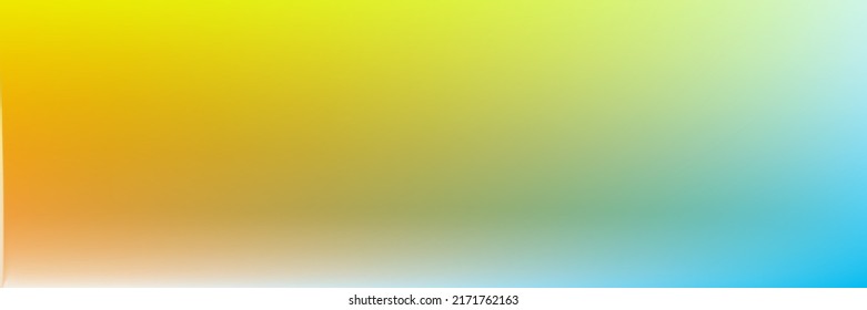 Bright Sunset Minimal Simple Water Sky Horizontal Gradient Background. Pastel Sunrise Colorful Vivid Blurred Color Gradient Mesh. Design Pic. Soft Vibrant Light Multicolor Clean Sky Background.