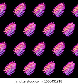 Bright surreal wallpaper seamless pattern background. Abstract  swatch for design birthday card, fashinable textile, bag print, party menu or wallpaper etc. 