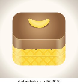 Bright Sweet Vector Waffle