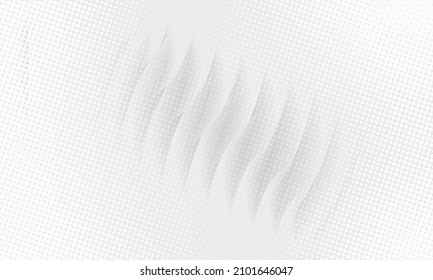 Bright Technology Pattern Layout Background. Gray 3d Geometric Banner Design. Silver Vintage Design Style Wallpaper. Light Futuristic Vector Gradient Background.