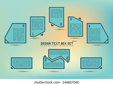 Bright text box
