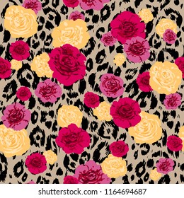 Bright Textured animal pattern