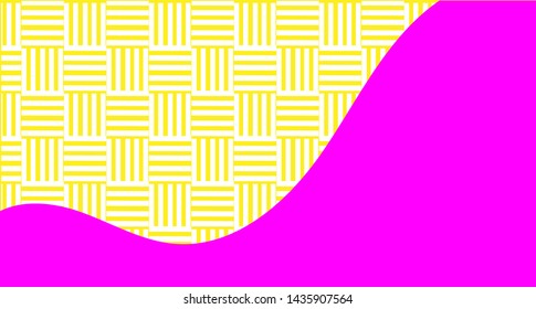 Bright textured background with colored strips is a modern, dynamic geometric. Vector illustration.