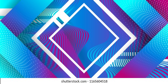 Bright textured paper background with multicolored stripes modern dynamic geometric sports background poster for playing football basketball or croquet. Vector illustration