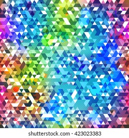bright triangle seamless texture