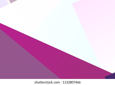 Fondo geométrico ultravioleta brillante con triángulos de diferentes formas y escalas. Patrón de triangulación. Polígono bajo. Ilustración vectorial. Rectangular, horizontal