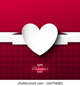 Bright Valentine`s day background 