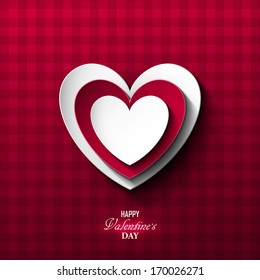 Bright Valentine`s day background 