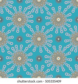 Bright Varicolored seamless pattern background. Vector illustration.
