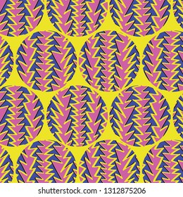 Bright vector 80's. pattern Background. geometric shapes.