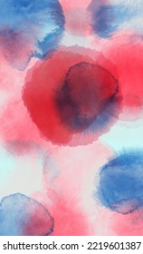 Bright vector background in the style of a watercolor drawing. Background for print, creativity, text, design