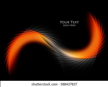 Bright vector background. Wavy colorful lines, elements for design. Vector elements for presentations, brochures, annual reports. Eps10