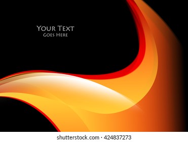 Bright vector background. Wavy lines, elements for design. Vector elements for presentations, brochures, annual reports. Eps10