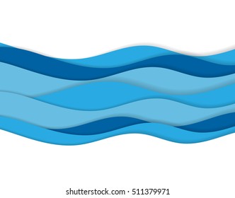 Bright vector background. Wavy lines, elements for design. Vector elements for presentations, brochures, annual reports. Eps10