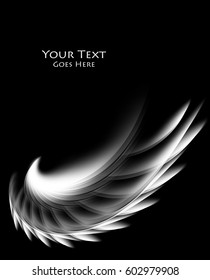 Bright vector background. Wavy lines, elements for design. Vector template for presentations, brochures, annual reports. Eps10