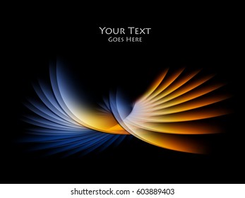 Bright vector background. Wavy lines, elements for design. Vector template for presentations, brochures, annual reports. Eps10