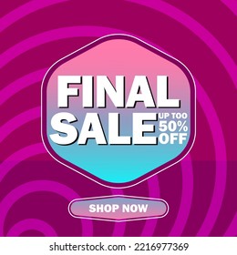 Bright vector banner for trade, sales, discounts.