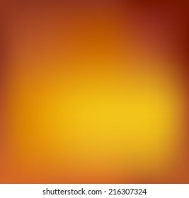 bright vector blurred background - yellow and orange. Used mesh.