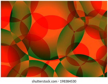 bright vector bubbles background