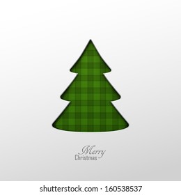 Bright vector christmas greeting card 